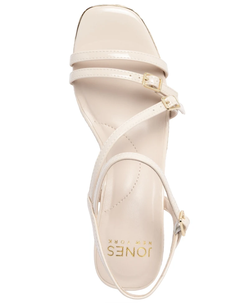 Jones New York Women's Harisyn Round Toe Wedge Sandals