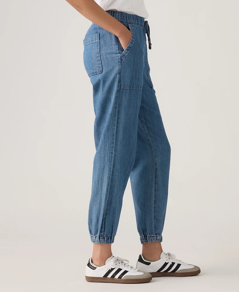 Levi's Plus Size Tapered-Leg Mid-Rise Jogger Pants