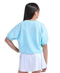 adidas Girls' 8-16 Short-Sleeve Balloon T-Shirt