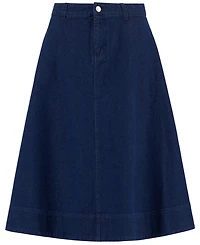 Barbour Women's Denim Maia Midi Skirt