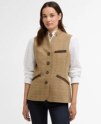 Barbour Women's Sleeveless Petunia Tailored Gilet Blazer