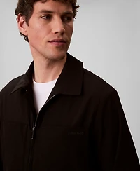 Calvin Klein Men's Seersucker Blouson Jacket