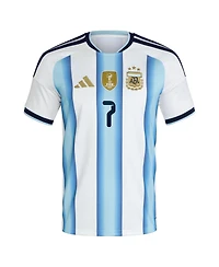 Adidas Men's Rodrigo De Paul White Argentina National Team 2026 Home Replica Jersey