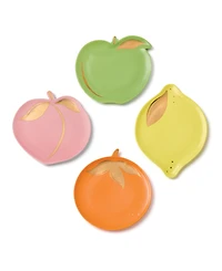 kate spade new york Tutti Fruity Tidbit Plates, Set of 4