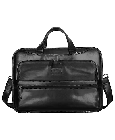 Mancini Men's Laptop Briefcase