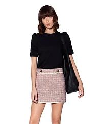 Walter Baker Women's Hera Canyon Tweed Mini Skirt