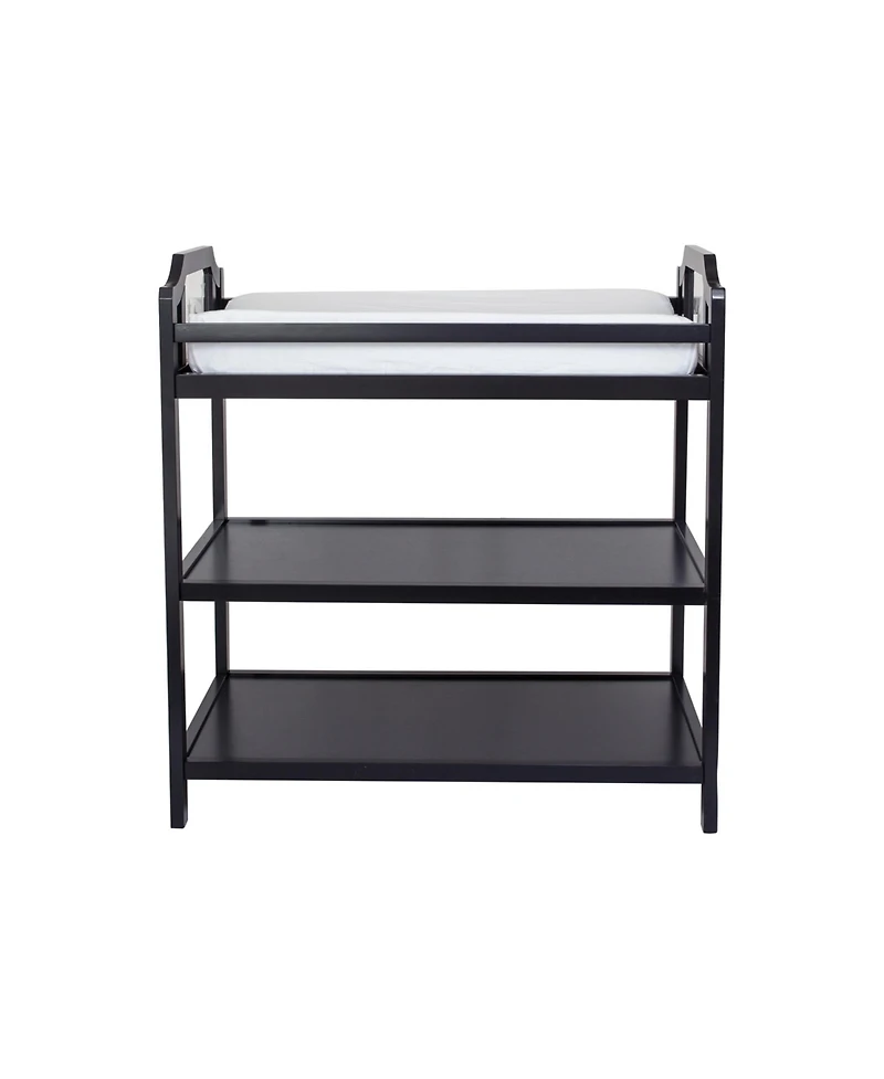Flynama Modern Multi Purpose Changing Table Finish Removable Tray Convertible Bookshelf
