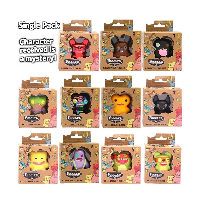 Fuggler Zuru Collectible 2.5 Inch Figures 1 Pack Random Box