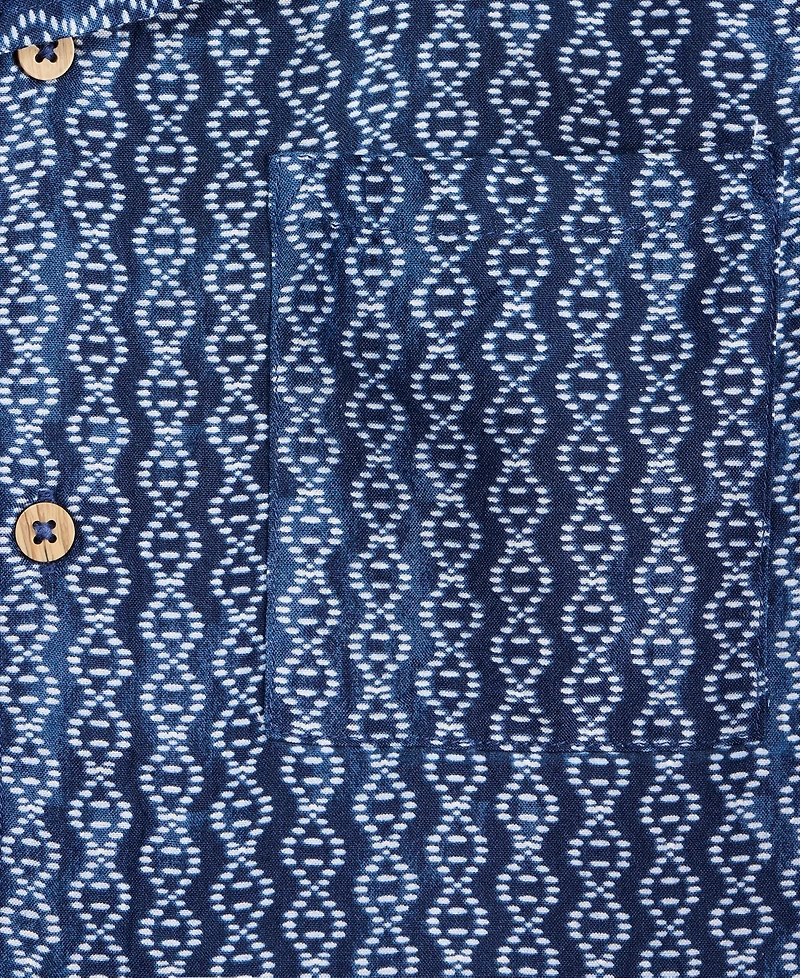 Epic Threads Boys' 5-20 Ikat Button-Down Shirt, Macy's Exclusive