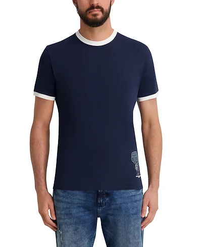 Karl Lagerfeld Paris Men's Regular-Fit Short-Sleeve T-Shirt