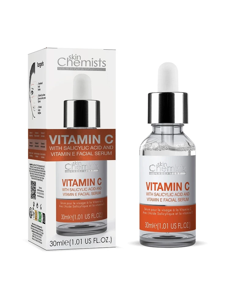 skinChemists Anti-Aging Vitamin C Salicylic Acid Facial Serum 30ml