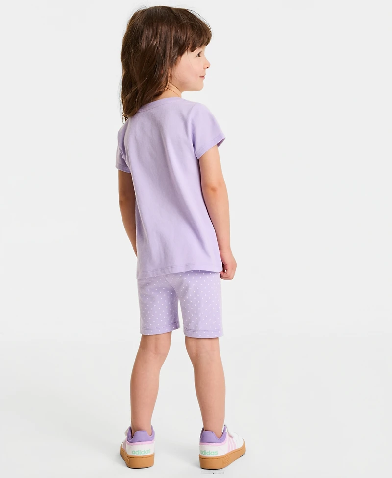 Epic Threads Girls' Toddler 12M-5T Dot-Print Bike Shorts, Macy's Exclusive
