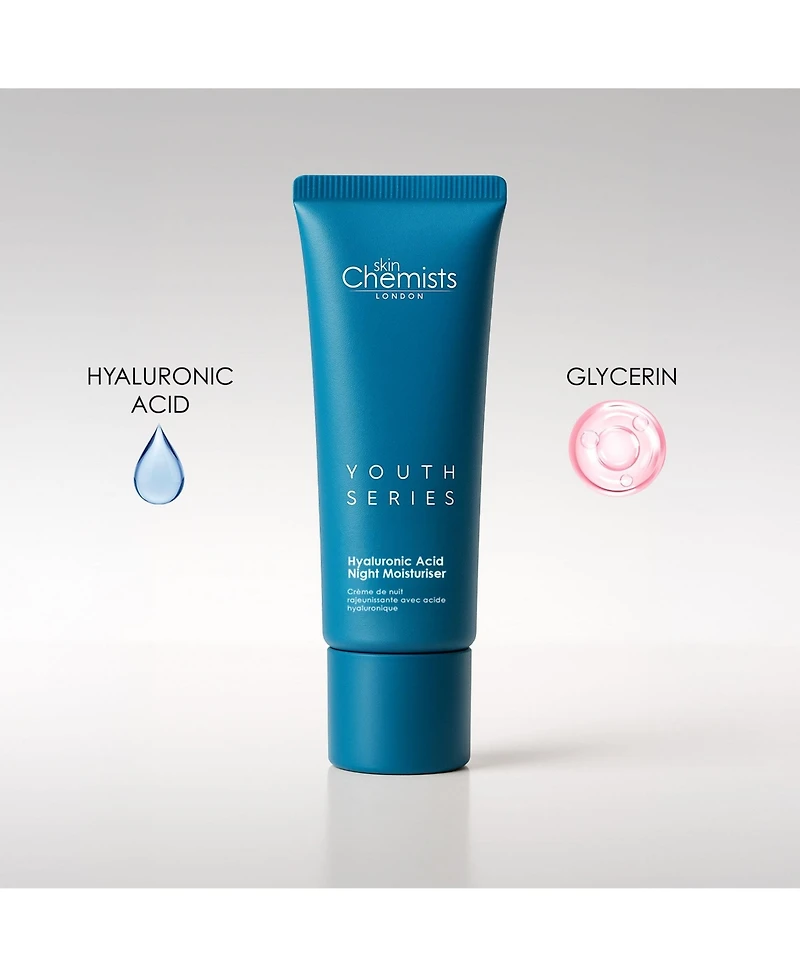 skinChemists 1% Hyaluronic Acid Night Moisturizer 50ml