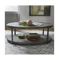 Liberty Furniture Industies, Inc Modern View Oval Cocktail Table