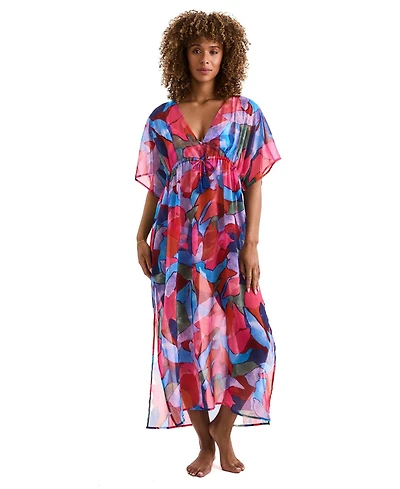 Mimi Flamingo Women's Dylan Printed Midi Caftan