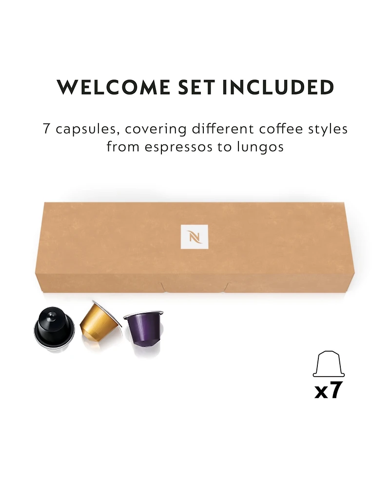 Nespresso Original CitiZ Espresso Machine by De'Longhi, with Aeroccino Milk Frother