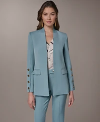 Donna Karan New York Petite Collarless Blazer