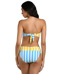 La Blanca Women's Coastal Club House Twist Front Bikini Top