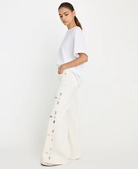 Good American Women's Wide-Leg Jeans