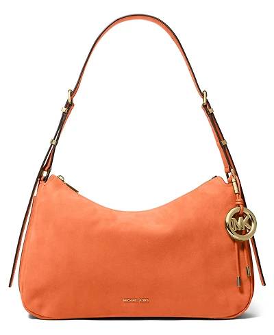 Michael Kors Nolita Medium Nubuck Convertible Shoulder Bag