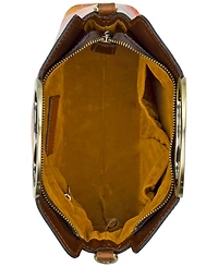 Patricia Nash Karine Mini Paris Map Leather Crossbody Bag