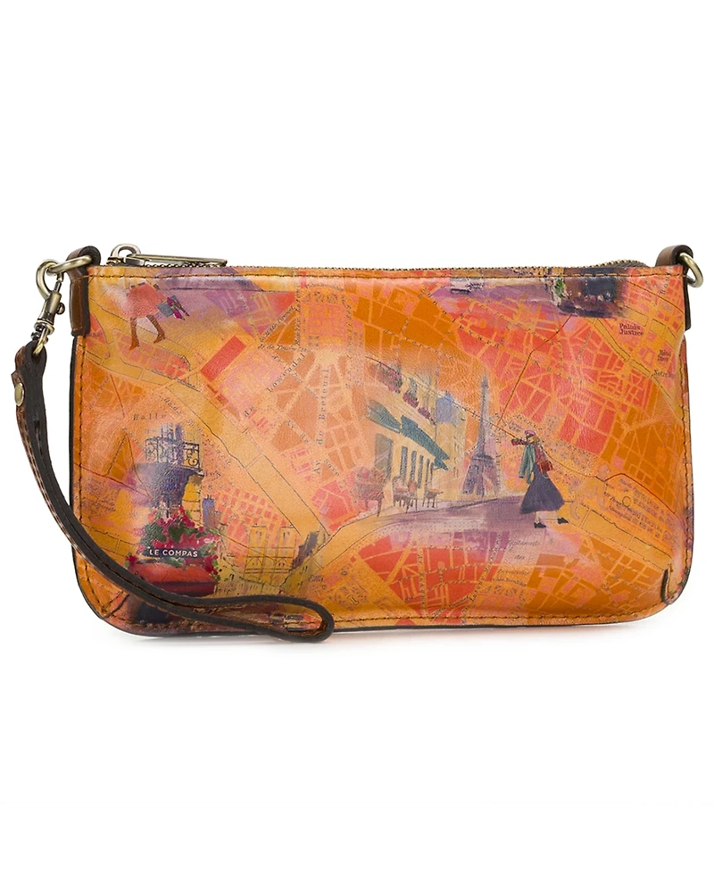 Patricia Nash Laurina Leather Wristlet