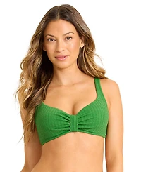 Tommy Bahama Women's V-Neck Swim Top