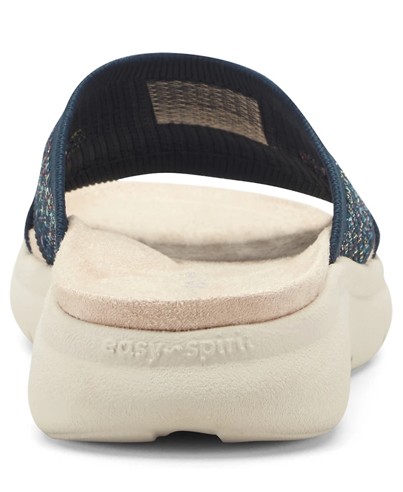 Easy Spirit Women's Amari Sporty Flat Slide Sandals