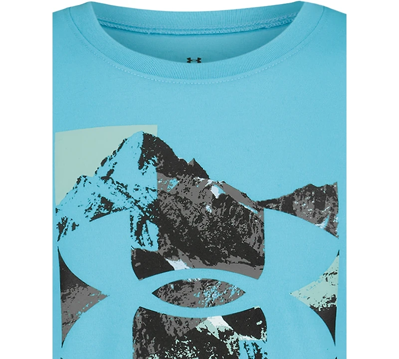 Under Armour Big Boys' Mirror Mountain Graphic T-Shirt