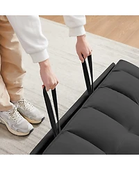 Streamdale Furniture 55-inch 3-in-1 Convertible Sofa Bed with Adjustable Back and Storage