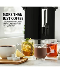 Premium 100 Cup Commercial Coffee Urn - Large Coffee Dispenser