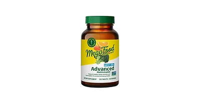 MegaFood Men's 55+ Advanced Multivitamin, 120 Tabs