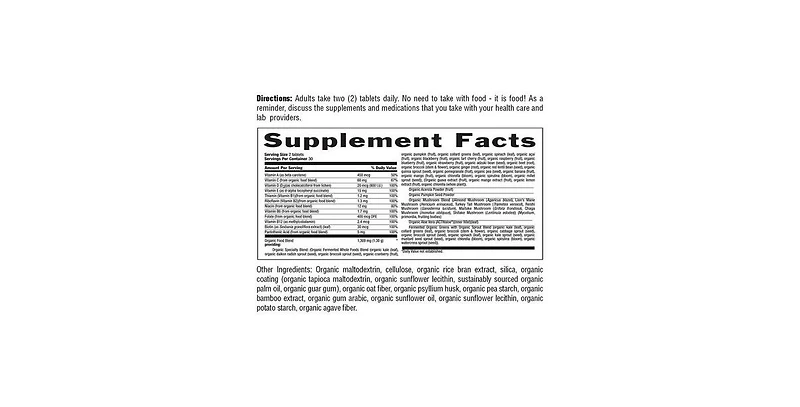 Country Life Real Food Multivitamin For Men, 60 Tablets