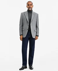 Michael Kors Men's Classic-Fit Wool & Silk Blend Luxury Sport Coat