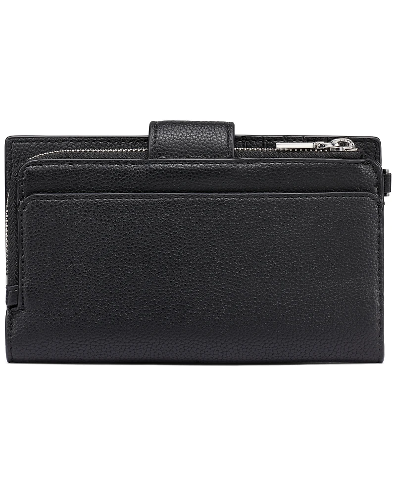 Dkny Boxed Lilah Snap Closure Flap Mini Wallet