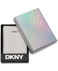 Dkny Boxed Lilah Snap Closure Mini Bifold Card Case