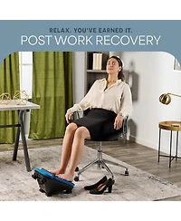 LifePro Foot Massager for Neuropathy - Heated Calf & Foot Therapy, Blood Revitalization