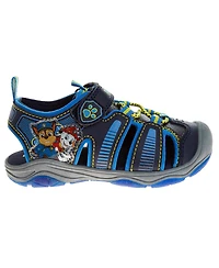 Nickelodeon Big Boys Paw Patrol Hook & Loop Closed Toe Sport Sandals Protection Outdoor Durable