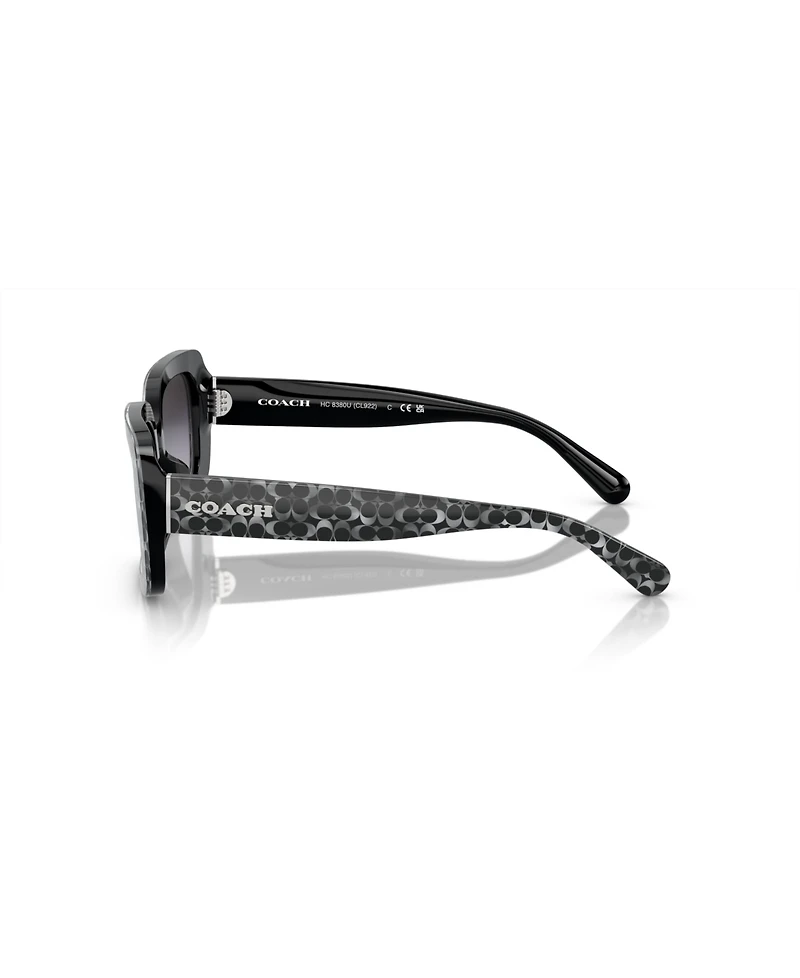 Coach Women's Rectangle Sunglasses, CL922 HC8380U