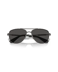 Burberry Women's Pilot Sunglasses, BE3149