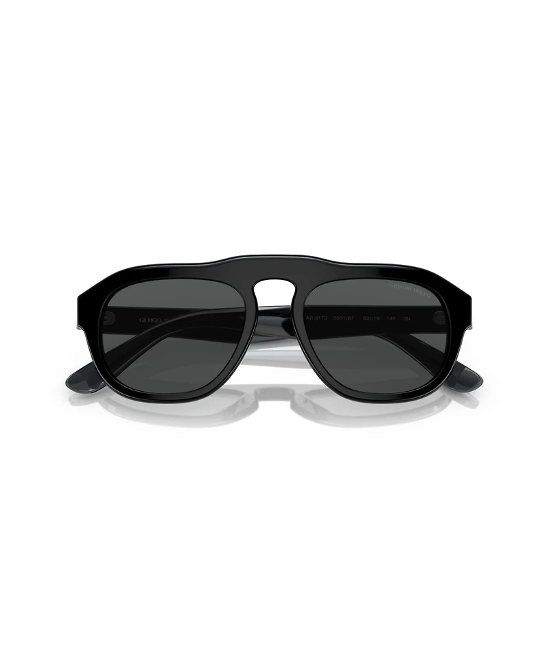 Giorgio Armani Men's Rectangle Sunglasses, AR8173