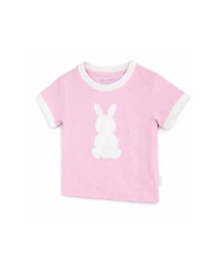 Bits & Bows Little Girls Little/Big Cottontail Bunny T-Shirt
