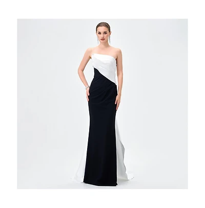 Bariano Women's Yulitza Asymmetric Gown