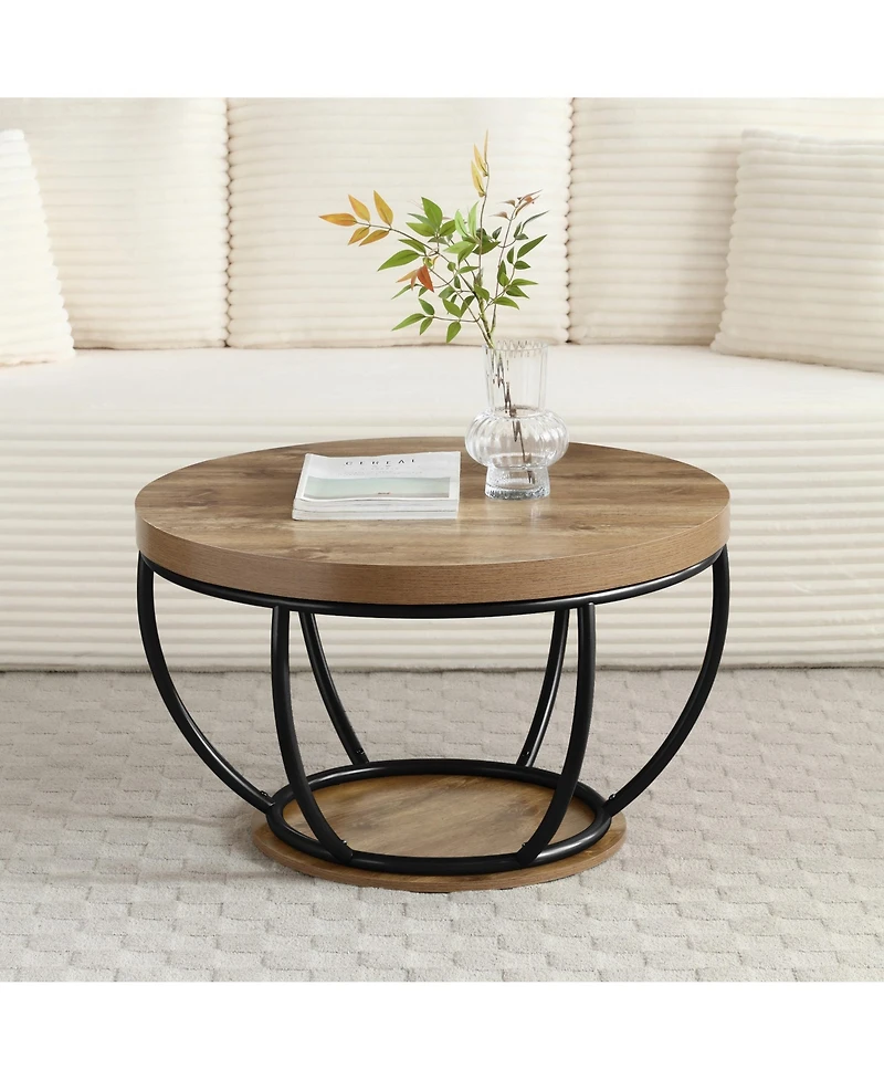 Rainsken Round Coffee Table
