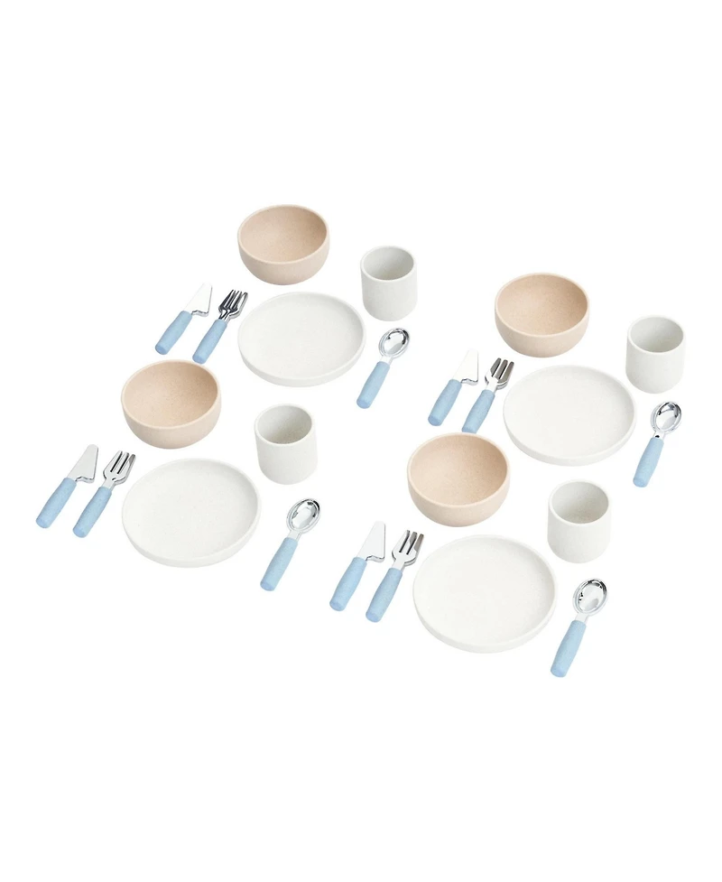 Kaplan Early Learning Breakfast Tableware Set - 24 Pieces
