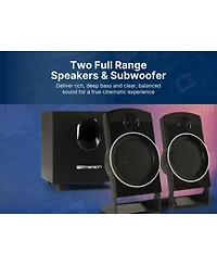 Emerson Ed-8050 Home Theater Dvd Player with 2.1 Channel Surround Sound System