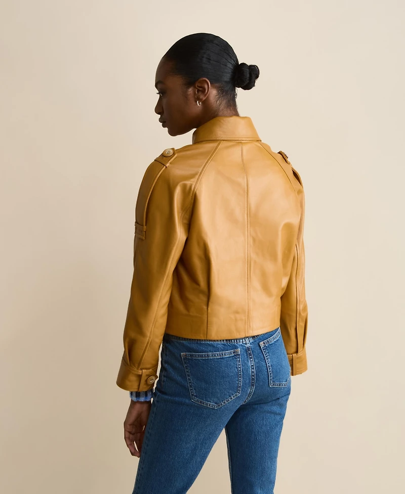 Furniq Uk Women's Leather Jacket