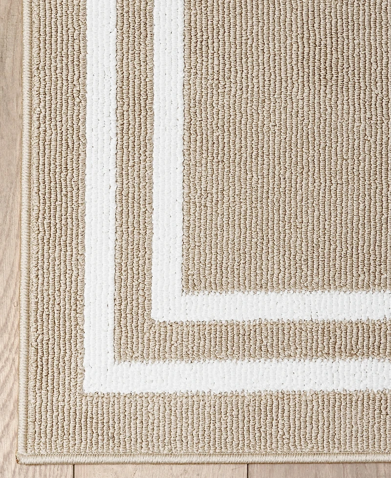 Jean Pierre New York Double Border Runner Rug