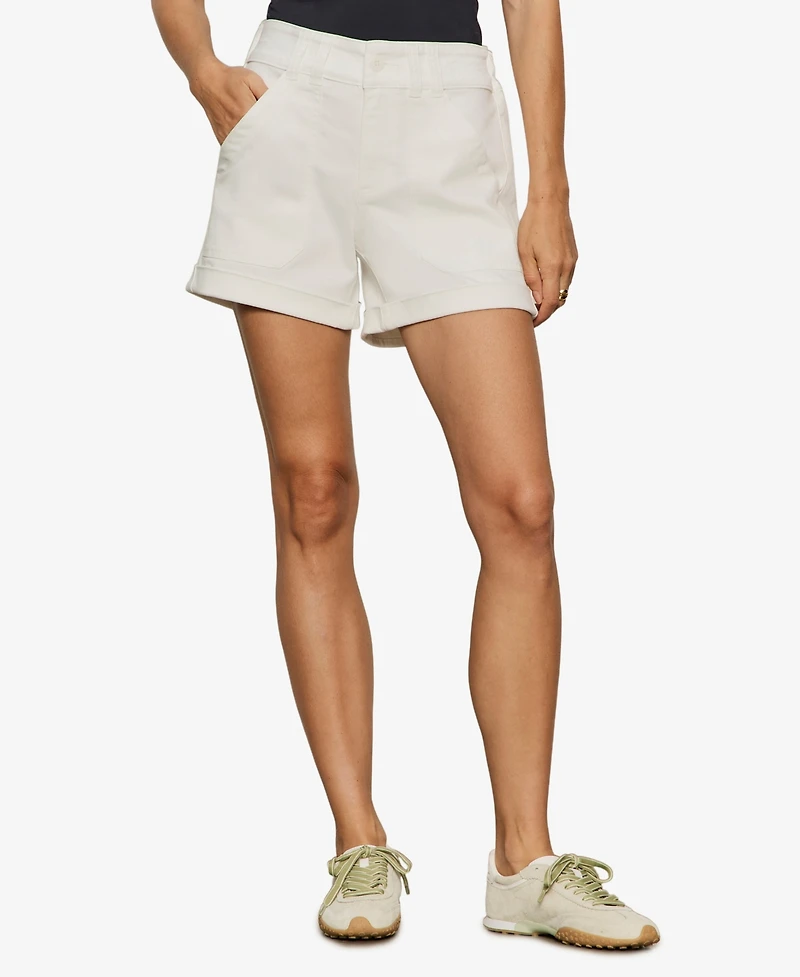 Sanctuary Women's Wander On Cuffed Hem Shorts