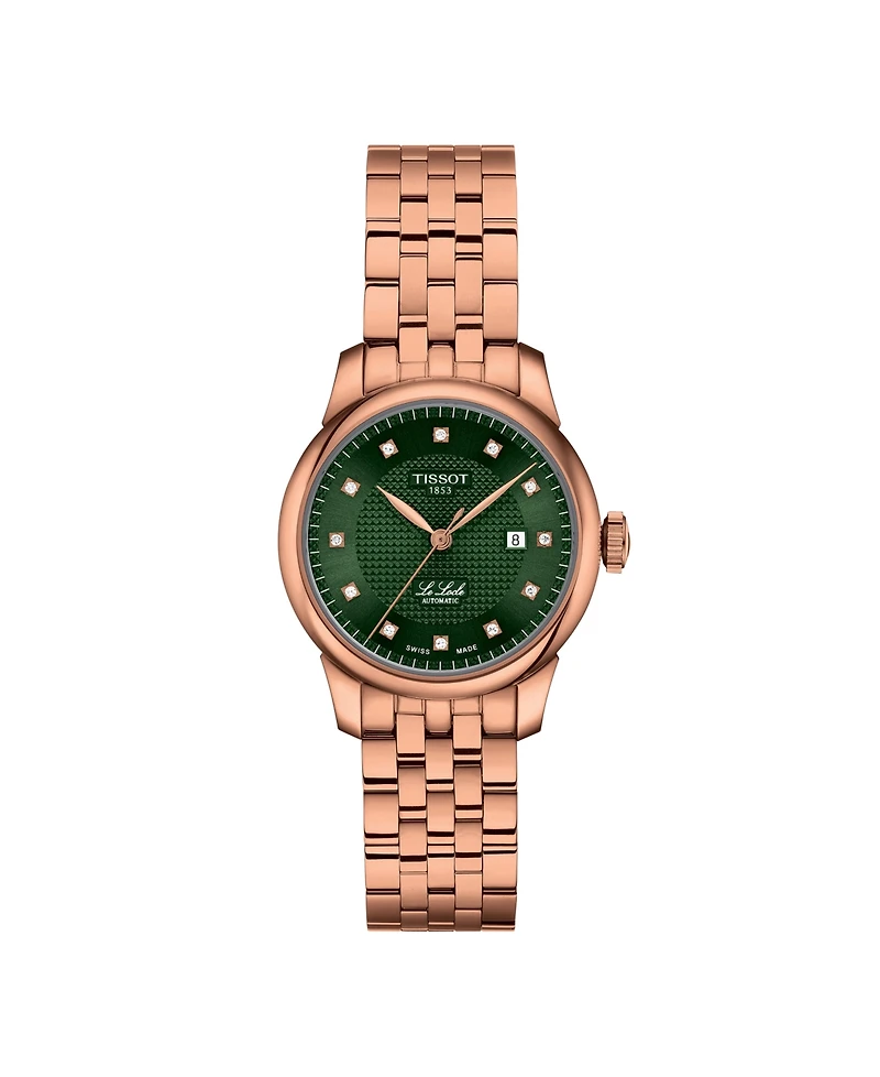 Tissot Women's Rose Gold Automatic Stainless Steel Watch, 29mm